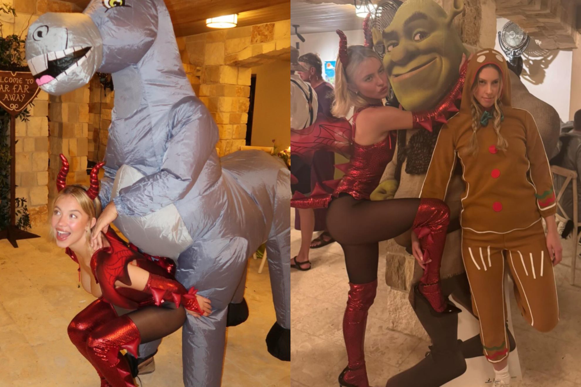 Sydney Sweeney sets social media on fire with her dragon costume
