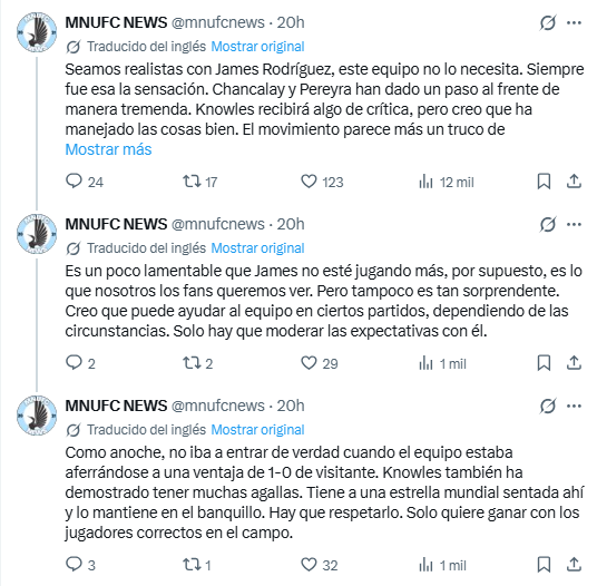 James Rodriguez raises suspicions at Minnesota United: "They don't need him... he's a PR man"