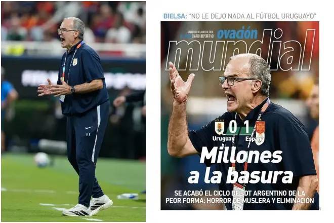 La portada del diario El País.