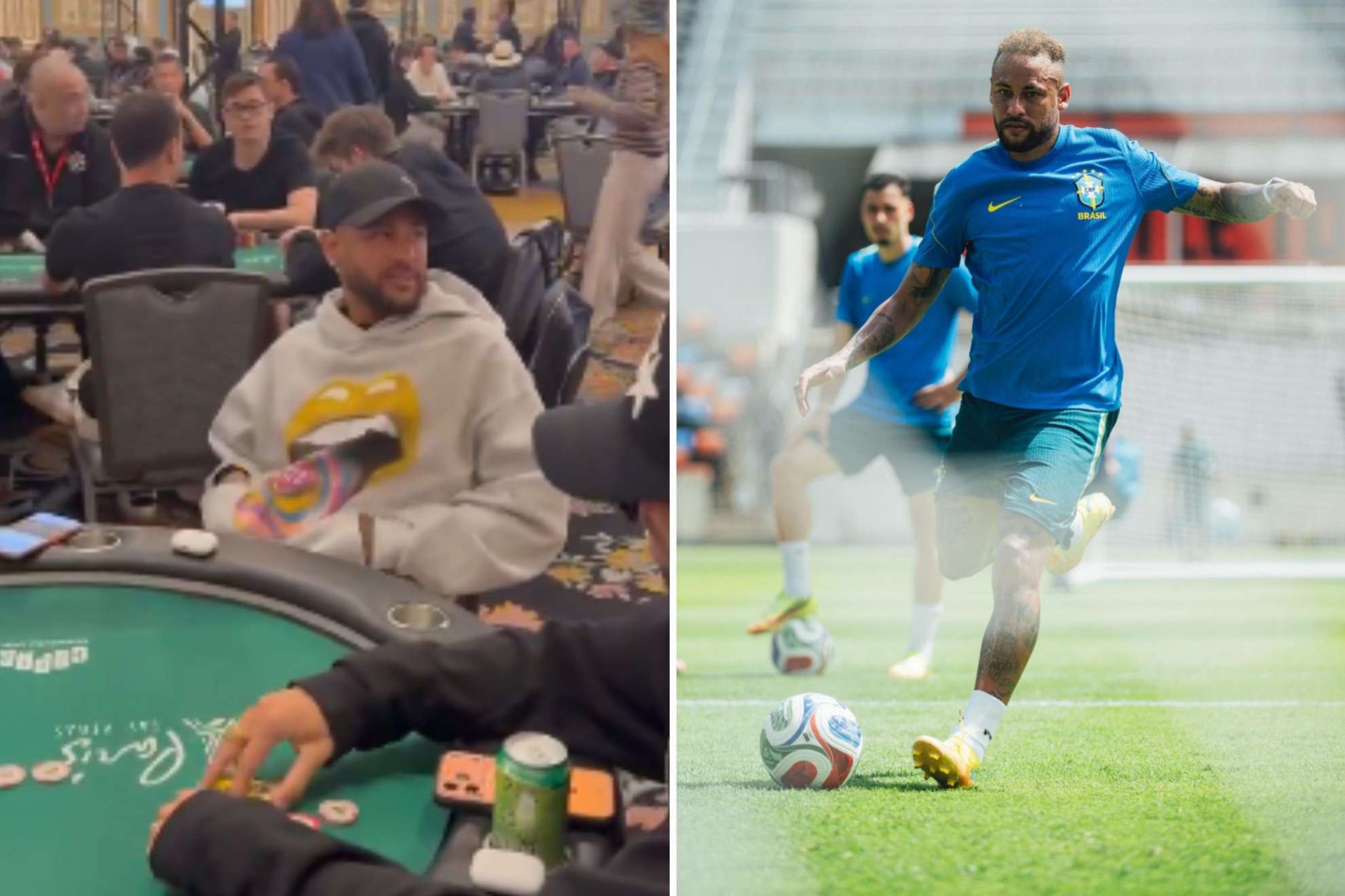 Neymar ha dejado el futbol por unos días para enfocarse en una actividad completamente diferente
